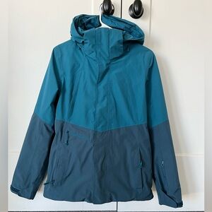 North Face woman’s Ski Jacket Shell with removable liner
